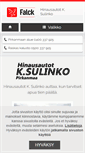 Mobile Screenshot of hinausautot.fi